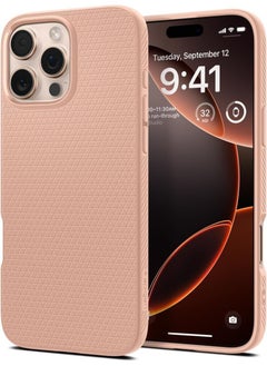 Buy Liquid Air for iPhone 16 Pro Case Cover (2024) - Rose Titanium in UAE