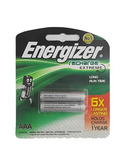 Buy Energizer AAA Rechargeable extreme Batteries For Remote Controller & Camera & Shavers & Toys (1 pack of 2 pcs) in Egypt