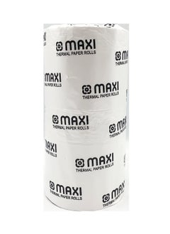 Buy 2-Piece POS Receipt Thermal Paper 80x80mm Size in UAE