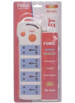 Buy C442 Extension Power Strip - 8 Sockets in Egypt