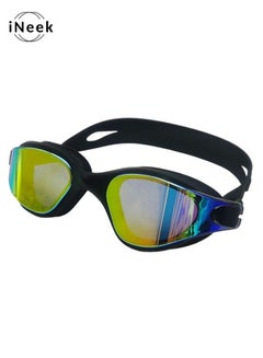 Buy iNeek HD Adult Universal Electroplating Swimming Goggles woman/man Anti-fog goggles in Saudi Arabia