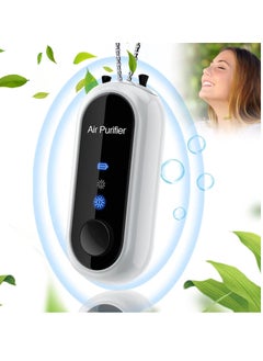 Buy Portable and Personal Air Purifier Necklace,Wearable Negative Ionizer Generator Air Cleaner,Home Travel Ionizer for Adults and Kids in Saudi Arabia