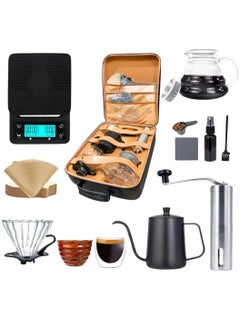 Buy V60 Set 12 Piece Coffee Drip Set With Tool Case in Saudi Arabia