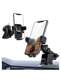 اشتري Car Phone Holder, Washable Strong Sticky Gel Pad Fit for All Cell Phones في الامارات