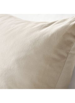 اشتري Cushion cover, light beige, 50x50 cm في السعودية