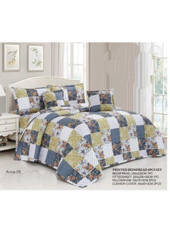 Buy Compressed horse bedspread comforter set with a sophisticated pattern, 6 pieces, king size, two twins in Saudi Arabia