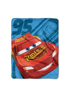 اشتري Cars Lightning Mcqueen Fleece Throw Blanket 40 X 50 في الامارات