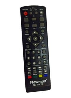 اشتري Remote Control For Satellite Receiver Black في الامارات