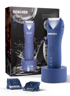 Buy Body Trimmer for Men,Groin and Body Grooming,Electric Ball Trimmer Pubic Trimmer，Showerproof Wet/Dry Body Shaver Groomer for Sensitive Areas in Saudi Arabia