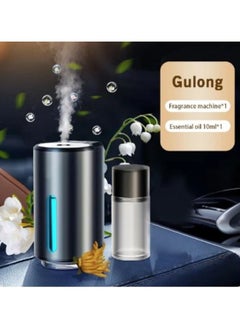 اشتري Car Air Vent Humidifier Mist Aromatherapy Car Air Freshener Perfume Fragrance ( Fragrance Machine 1 Essential Oil 10ml 3 ) في السعودية