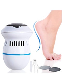 Buy Portable Electric Vacuum Adsorption Foot Grinder, USB Electronic Foot File Pedicure Tools, Dual-Speed Callus Remover, Pedicure Foot Care Tool for Dead,Hard Cracked Dry Skin in UAE