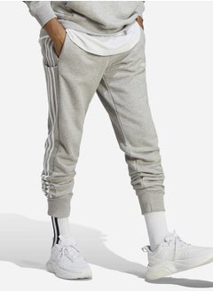 Buy Essentials French Terry 3-Stripes Cuff Tapered Jogger in Saudi Arabia