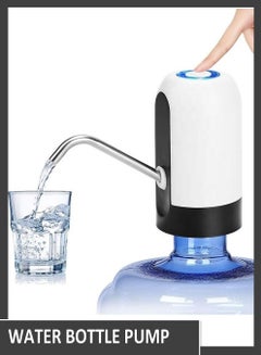 Buy Dispenser for Water Bottle Rechargeable Water Pump for Universal Bottle for Camping Office Travel Home in UAE