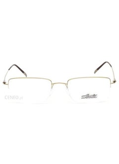 Buy Unisex Rectangle Eyeglasses - 5496 75 7630 51 - Lens Size: 51 Mm in UAE