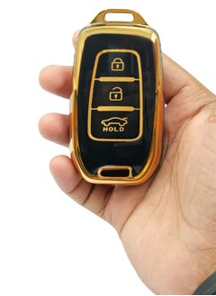 Buy Elantra 3 Button Remote Control Fob Cover Flip Remote Key Shell Case in Saudi Arabia