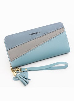 Buy Ladies Wallet Clutch Card Bag Mobile Phone Bag Multi-function Bag 19*10*3cm in Saudi Arabia