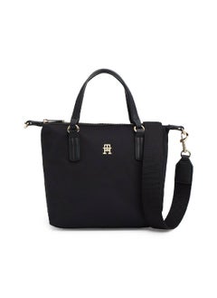 Buy Women's Th Monogram Tote, Black- Recycled Polyester in Saudi Arabia