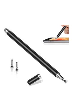 Buy Stylus Pen, Stylus Pens for Touch Screens High Sensitivity Capacitive iPad Pencil Compatible with iPad Tablet iPhone Android Smartphone Samsung Galaxy Note/Tab (2 Replaceable Disc Tips, Magnetic Cap) in UAE