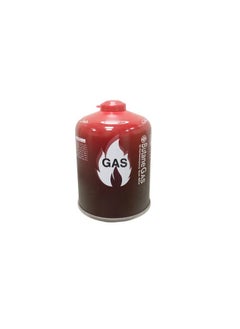 Buy Screw Butane Camping Gas Cartridge Red 450g in UAE