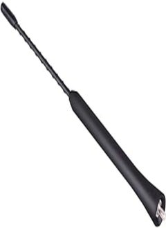 اشتري Car Aerial Antenna Kit, Universal 9in Car Stereo Radio Aerial Antenna Stubby Aerial FM Radio Antenna Mast Car Aerial Replacement Kit Screw-in Type with Screws Black في مصر