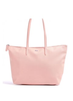 Buy Fashionable multifunctional large capacity zipper handbag, handbag, shoulder bag, large size, light pink in UAE