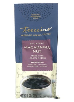 اشتري Prebiotic Herbal 'Coffee' Macadamia Nut Medium Roast Caffeine Free 10 oz (284 g) في الامارات