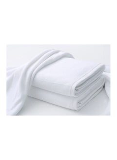 White Classic Luxury White Bath Towels Large - Circlet Egyptian