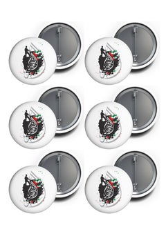 Buy 6-Piece UAE National Commemoration Day Button Badge in UAE