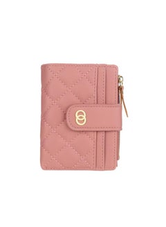 اشتري Leather Wallet Light Pink في الامارات