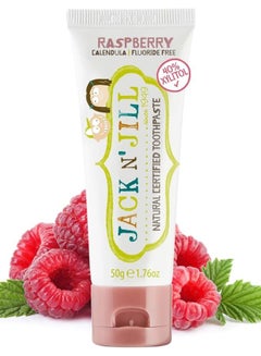 Buy Natural Certified Toothpaste Raspberry Flavour 50g in UAE