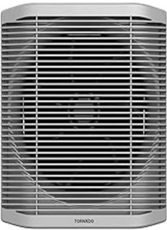 اشتري TORNADO Bathroom Ventilating Fan 20 cm, Privacy Grid, Black x Grey TVS-20BG في مصر