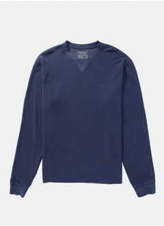 اشتري AE Long-Sleeve Washed Crew Neck Thermal T-Shirt في مصر