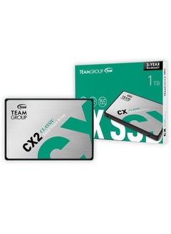 اشتري Team Group 1TB SSD Sata 2.5" CX2 Read/Write Up to 540/490 MB/s في الامارات