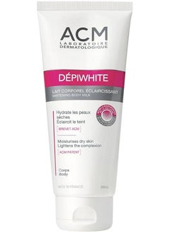 Buy DÉPIWHITE Whitening Body Milk Moisturises Dry Skin 200ml in Saudi Arabia