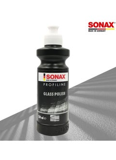 Buy SONAX  Car Glass Polish, Removes Slight Scratches, Blinding, and Etching from Car Windows Made from Glass, Silicone Free 250ml in Saudi Arabia