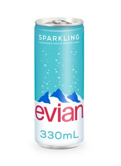 Buy Sparkling Natural Mineral Water Can 330ml in UAE