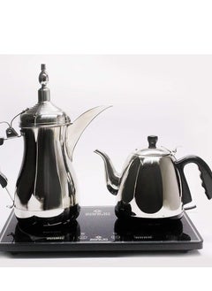 Buy Arabic Coffee And Tea Maker 1.0 L 1600.0 W GA-C9845 Silver/Black in UAE