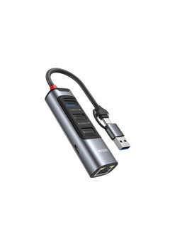 اشتري يسيدو-محول هاب - محطة إرساء USB متعددة الوظائف مع (RJ45)-HB21 في مصر