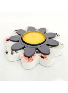 Buy Flower Shaped Tealight Holder 11cm in UAE