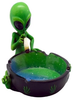 اشتري Fantasy Gifts, Ornament, Alien Smoking Ashtray, Home Décor, Multicolor, 4 inches في الامارات