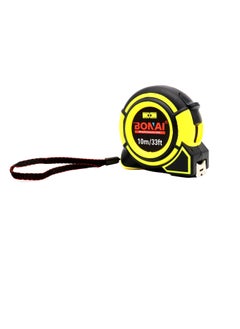 Buy Bonai 10m Tape Measure - Accurate Measurement with ABS Construction and Rubber Coating in UAE