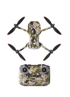 Buy Waterproof DIY PVC Pattern Design Skin Decoration Sticker Decals Set Compatible with DJI Mini 4K/DJI Mini 2/DJI Mini 2 SE (Desert Camo) in UAE