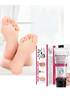 Buy Cracked Heel Cream Foot Care Collagen Milk Whitening Repair Foot Cream Rough Dry Skin Baby Foot 100g in UAE
