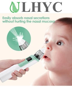 Buy New Rechargeable Baby Nose Cleaner Silicone Adjustable Suction Electric Child Nasal Aspirator Health Safety Convenient Low Noise in Saudi Arabia