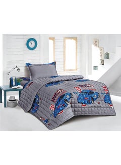 Buy Compressed bed comforter set consisting of 3 pieces with children's drawings in Saudi Arabia