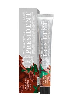 Buy Toothpaste White & Yummy Chocolate Fondant & Mint For Daily Whitening in Saudi Arabia