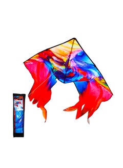 Buy Single Line Big Beautiful Kite Outdoor Flying 1.5 m 1 String Line with Handle Winder Storage Bag Pack and Go Kite Toys Sport Easy to Fly for Kids Adults in UAE