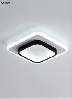 Buy LED Ceiling Light, Nordic Square Ceiling Lamp for Hallways Living Room Bedroom in UAE