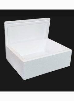 Buy Thermocol Ice Box With Lid 25Kg For Frozen Food & Beverage Transport Thermo Keeper Container Expanded Polystyrene Cooler Box Multi Purpose Camping Hiking Exporting 75 Liter in UAE