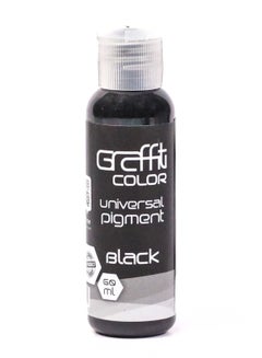 Buy Graffiti Color Universal Pigment Black 60 ml in Saudi Arabia